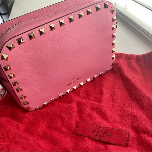Valentino Pink Camera Bag - Picture 1 of 4